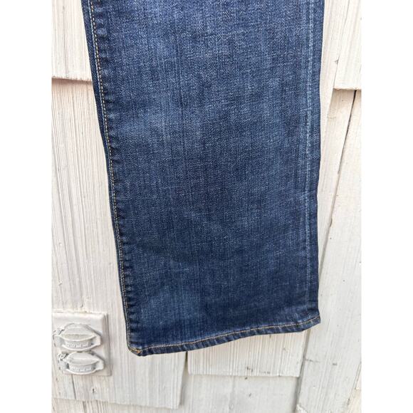 AG Adriano Goldschmied The Club Low Rise Wide Leg Bottom Jeans Size 25R‎ NWT - Picture 5 of 7